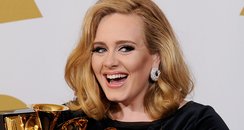 Adele grammy awards press room