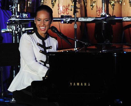 Alicia Keys pre Grammy Awards 2012