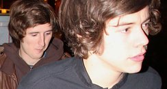 Harry Styles leaves a restaurant in Paris