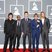 Image 9: Maroon 5 on the red carpet at the Grammy Awards.