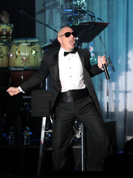 Pit Bull Pre Grammy Awards Party