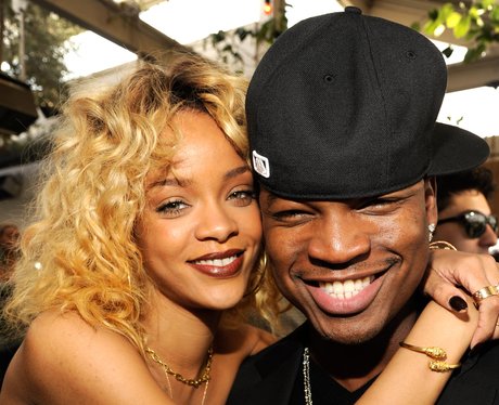 Rihanna and Ne-Yo Pre Grammy Awards 2012