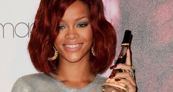 Rihanna arriving for Rihanna's "Reb'l Fleur" Fragr