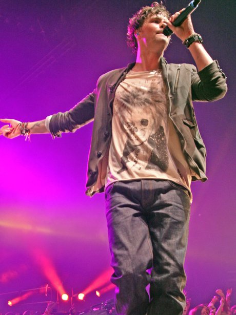 The Wanted live on stage