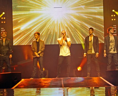 The Wanted live on stage
