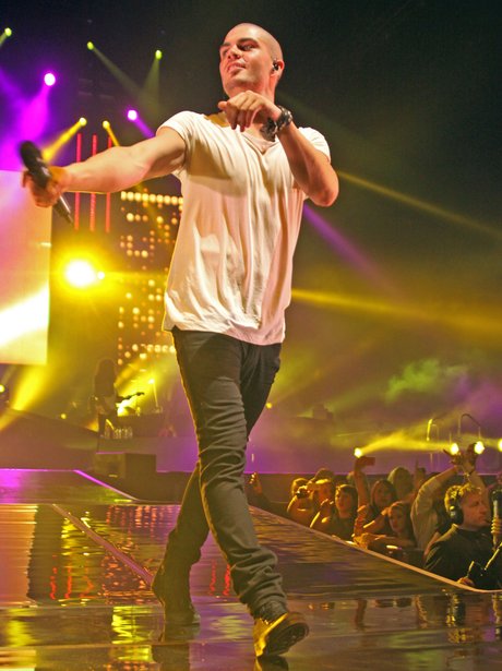 The Wanted live on stage