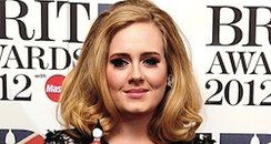 Adele BRIT Awards 2012