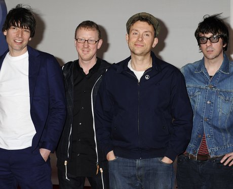 Blur attend the BRIT Awards 2012