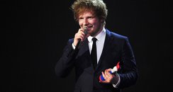 Ed Sheeran at the BRIT Awards 2012