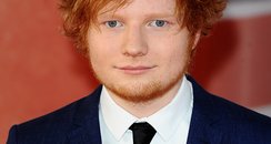 Ed Sheeran arrives at the BRIT Awards 2012