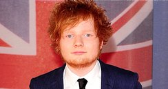 Ed Sheeran arrives at the BRIT Awards 2012