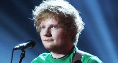 Ed Sheeran live at the BRIT Awards 2012