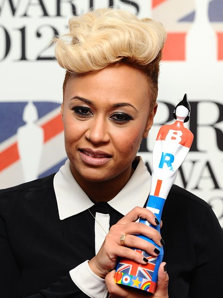 Emeli Sande at the BRIT Awards 2012