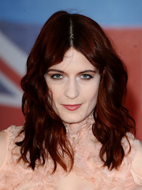Florence Welch arrives at the BRIT Awards 2012