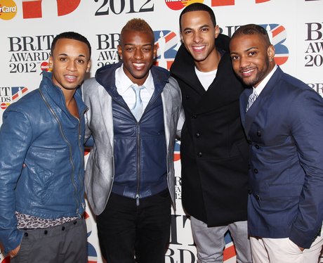 JLS arrive at the BRIT Awards 2012