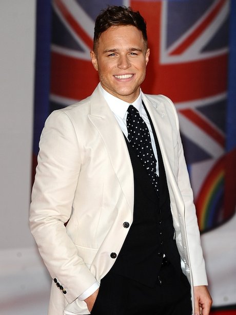 Olly Murs at the BRIT Awards 2012