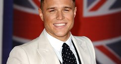 Olly Murs arrives at the 2012 BRIT Awards