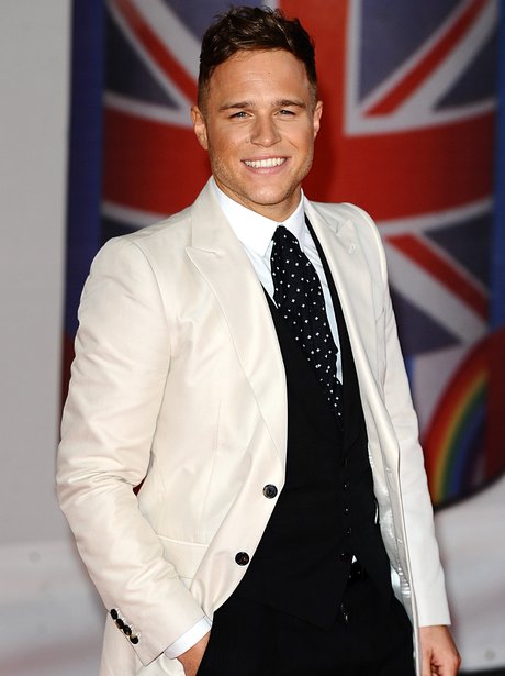 Olly Murs arrives at the 2012 BRIT Awards