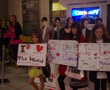 The Wanted Visit Manchester Arena