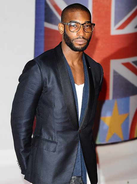 Tinie Tempah arrives at the BRIT Awards 2012