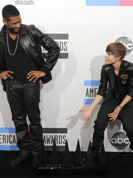 Justin Bieber and Usher