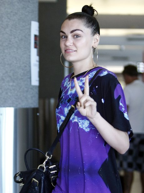 Jessie J at the airport