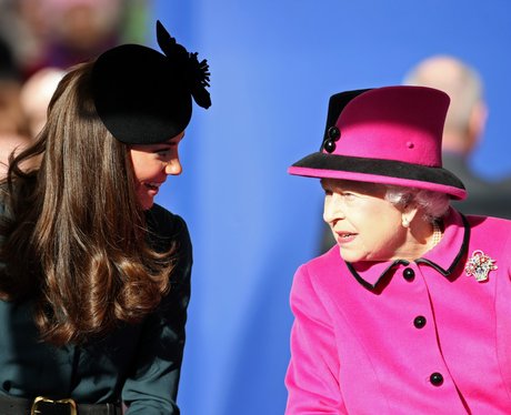 The Queen and Dutchess of Cambridge