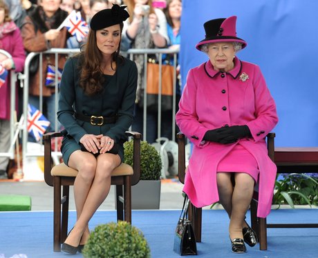 The Queen and Dutchess of Cambridge