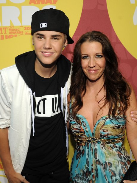 Justin Bieber and Mum