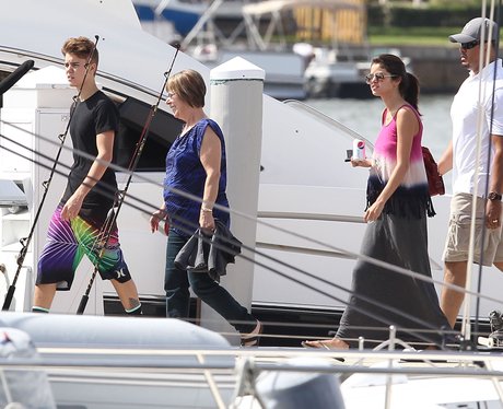 Justin Bieber and Selena Gomez on holiday together