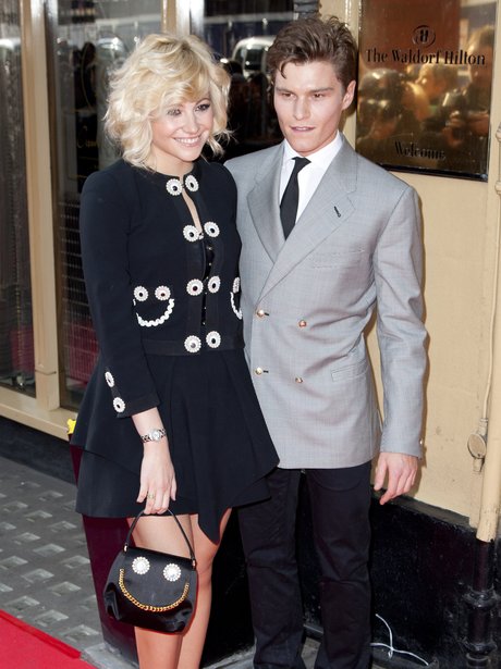 Pixie Lott and boyfriend Oliver Cheshire