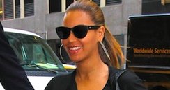 beyonce colourful trouser