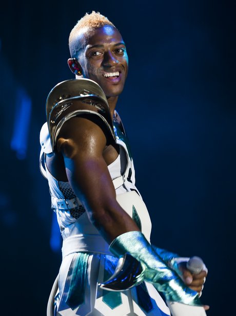 JLS live on stage
