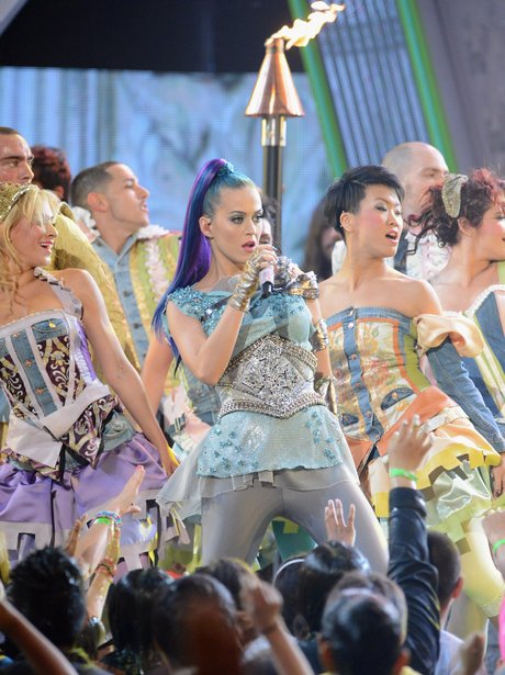 Katy Perry live on stage
