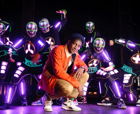 Labrinth performs live on stage