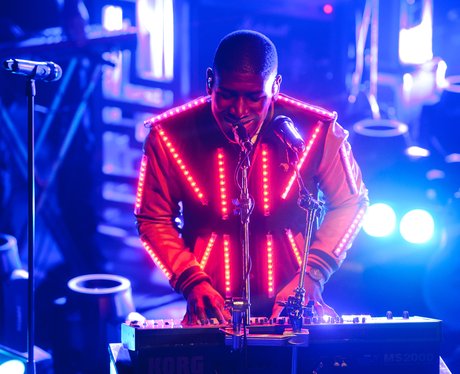 Labrinth performs live on stage