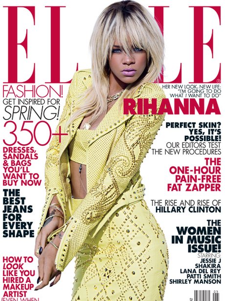 Rihanna in ELLE