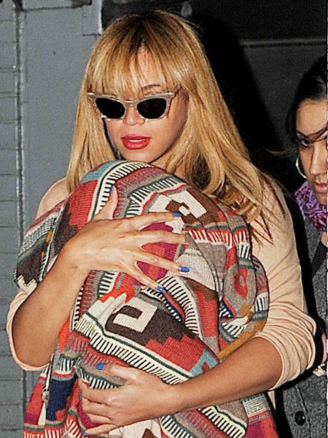 Beryonce and Blue ivy