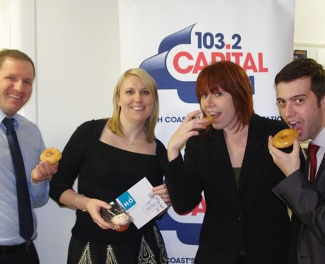 Capital FM Cakes at Regus Portsmouth