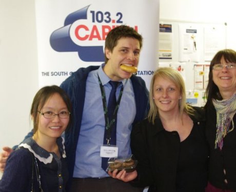 Capital FM Cakes at Regus Portsmouth