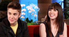 Justin Bieber and Carly Rae Jepsen