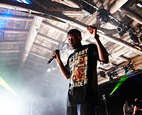 Dizzee Rascal performs live