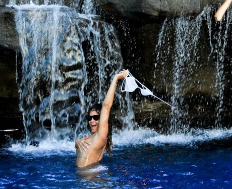 Rihanna on holiday