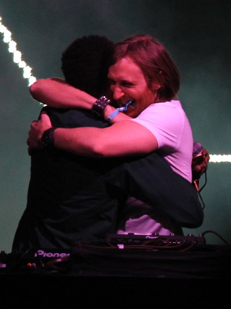 Usher and David Guetta