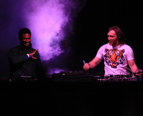 Usher and David Guetta