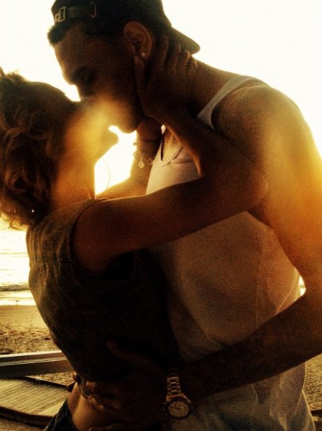 Chris Brown and Girlfriend