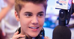 Justin Bieber at Capital FM