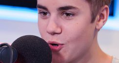 Justin Bieber at Capital FM