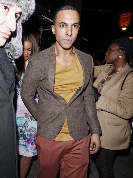 Marvin Humes wiht Rochelle Wiseman