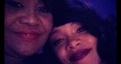 Rihanna and her mum on Twitter